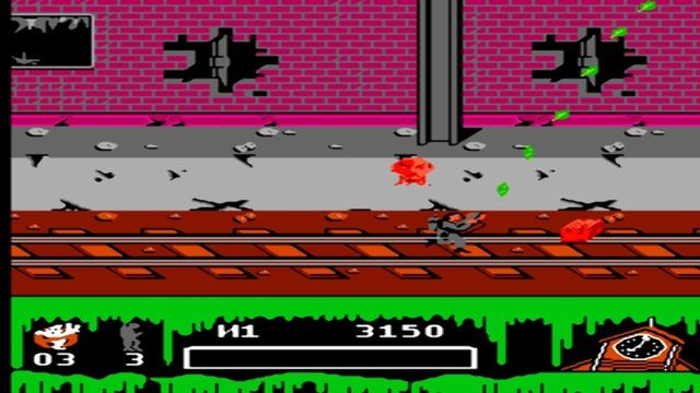 Ghostbusters II➤В подземке ➤(NES / Famicom / Dendy)