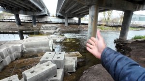 ВОДА УШЛА - ДАМБА РАЗРУШЕНА. Рыбалка на мормышку в городе Белгород