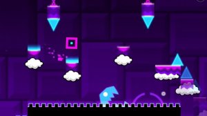 Я прошёл уровень Striker в Геометри Деш Ворлд!