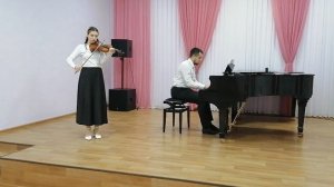 Г. Ф. Гендель Соната № 6 (E-dur) 1 ч.   Фаурян Светлана, концертмейстер Хасанов Р.М. (г. Покачи)