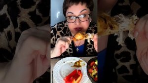 Небольшой перекус перед ужином/Обгладала все косточки/Мукбанг