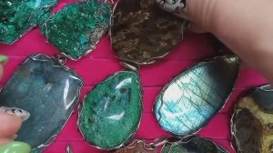 Каменная лавка( кольца распродажа, наборы в нейзильбере, кулоны 2 часть)