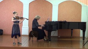 Гудкова Ева Этюд №8 -Я. Донт, Е. Хубаи- Бабочка, Ж. Массне- Размышление