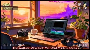 15 Lo-Fi & Chillhop роялти-фри треков | Музыка для YouTube, Влогов, Дзена