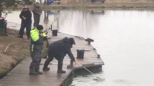 поимка форели