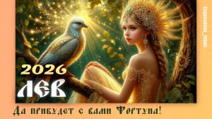 ♥️ Судьба! ЛЕВ прогноз на 2026 год!🔥 Брак, любовь, новые горизонты!