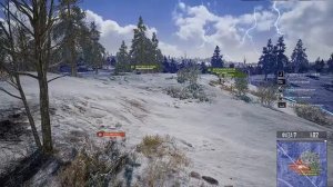 Снежная травяная крыса в деле