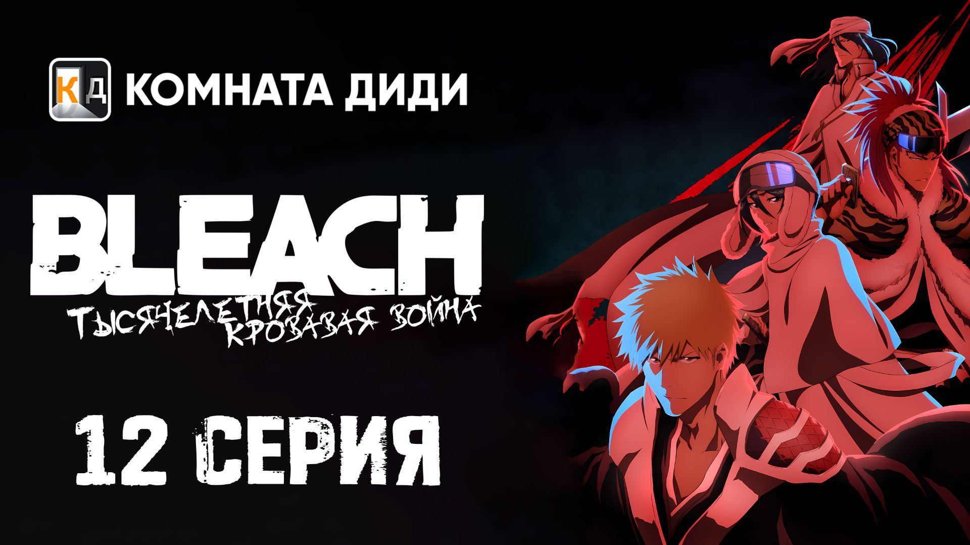 Блич: Тысячелетняя кровавая война / Bleach: Sennen Kessen-hen - 12 серия [КОМНАТА ДИДИ]