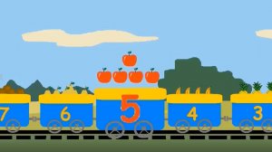 Учимся считать до 10. Развивающее видео для детей. Песенки для малышей.