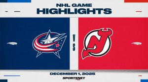 02.12.2025 | ОБЗОР МАТЧА | Нью-Джерси Дэвилз - Коламбус Блю Джекетс | Highlights