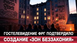 Гостелевидение ФРГ подтвердило создание «зон беззакония»