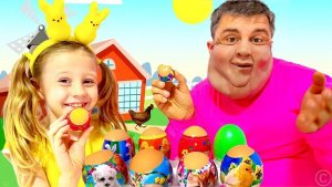 Настя пытается понять откуда берутся яйца История для детей