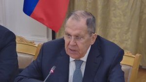 С.Лавров и Ван И, Москва, 2 декабря 2025 года