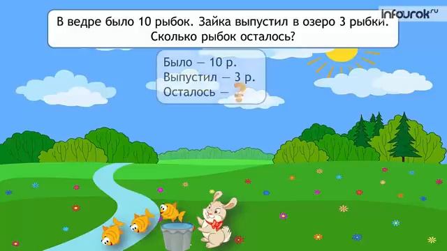 Задачи на нахождение уменьшаемого и вычитаемого Математика 2 класс #7 Инфоурок смотреть онлайн