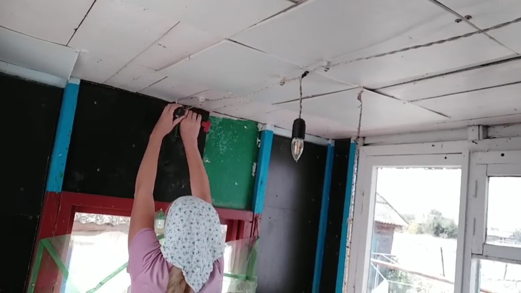 Очередь дошла до ремонта тамбура. Как это было 22 серия.