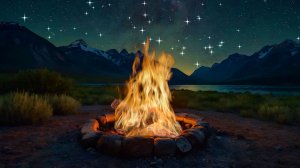 🔥 БЕЗУМНО КРАСИВАЯ УСПОКАИВАЮЩАЯ МУЗЫКА ДЛЯ СНА 🎵 РАССЛАБЛЯЮЩАЯ МУЗЫКА ДЛЯ ДУШИ НА БЕРЕГУ У КОСТРА