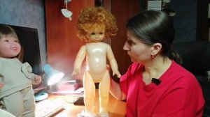 Кукла Настя из СССР и Нэнси Famosa с запахом кокоса