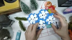 А вы видели снежинки с глазами? Новогодний адвент, 2 отчёт.