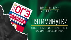 Пятиминутка ОГЭ_математика. Задание 13