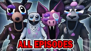 МОНСТРЫ ПОСТРАДАЛИ В «99 НОЧЕЙ В ЛЕСУ»! (Все эпизоды) Анимация Roblox