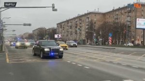 Кортеж, предположительно, спецпосланника США Уиткоффа заметили в Москве