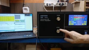 Усилитель автомат на 2-х ГУ74Б, 9 диапазонов