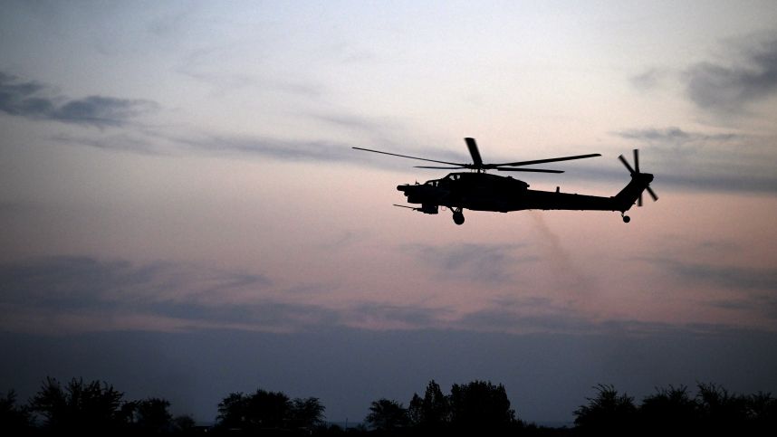 Ми-28НМ уничтожил пункт управления дронами ВСУ. Лучшее видео из зоны СВО