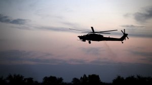 Ми-28НМ уничтожил пункт управления дронами ВСУ. Лучшее видео из зоны СВО