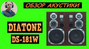Обзор акустической системы DIATONE DS-181W