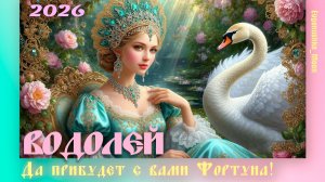 Судьба! ВОДОЛЕЙ прогноз на 2026 год. Деньги, любовь, отношения, здоровье! Прогноз от Евгеньюшки ♥️