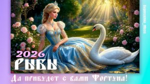 🔥 Судьба! РЫБЫ прогноз на 2026 год! Смена статуса. Род. Здоровье. Прогноз от Евгеньюшки ♥️