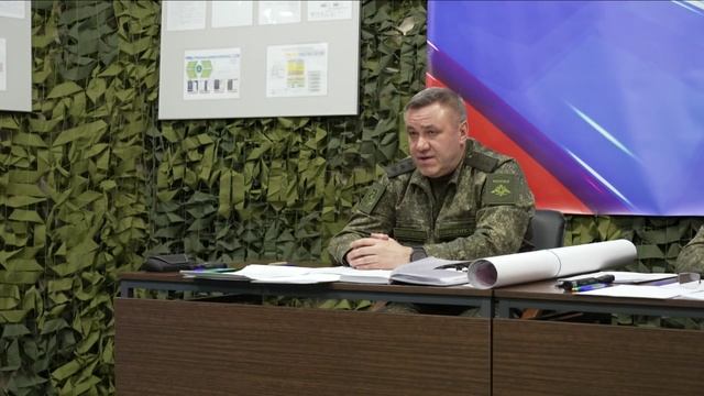 Владимир Путин. Посещение пункта управления Объединённой группировки войск 1 декабря 2025 года