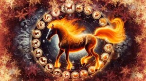 🔥 Год Огненного Коня 2026 // Праздничный футаж