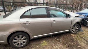 Toyota  Avensis 2008 года после ДТП