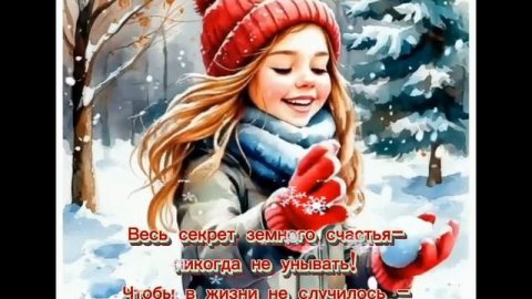 Музыкальная открытка.