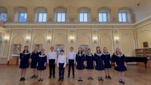 Хоровой ансамбль «Первоцветики», муз.А.Гречанинова, сл.М.Пожаровой, «Заклинание зимы»