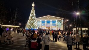 В Дубне зажглись главные городские ёлки зимы 2025-2026 года