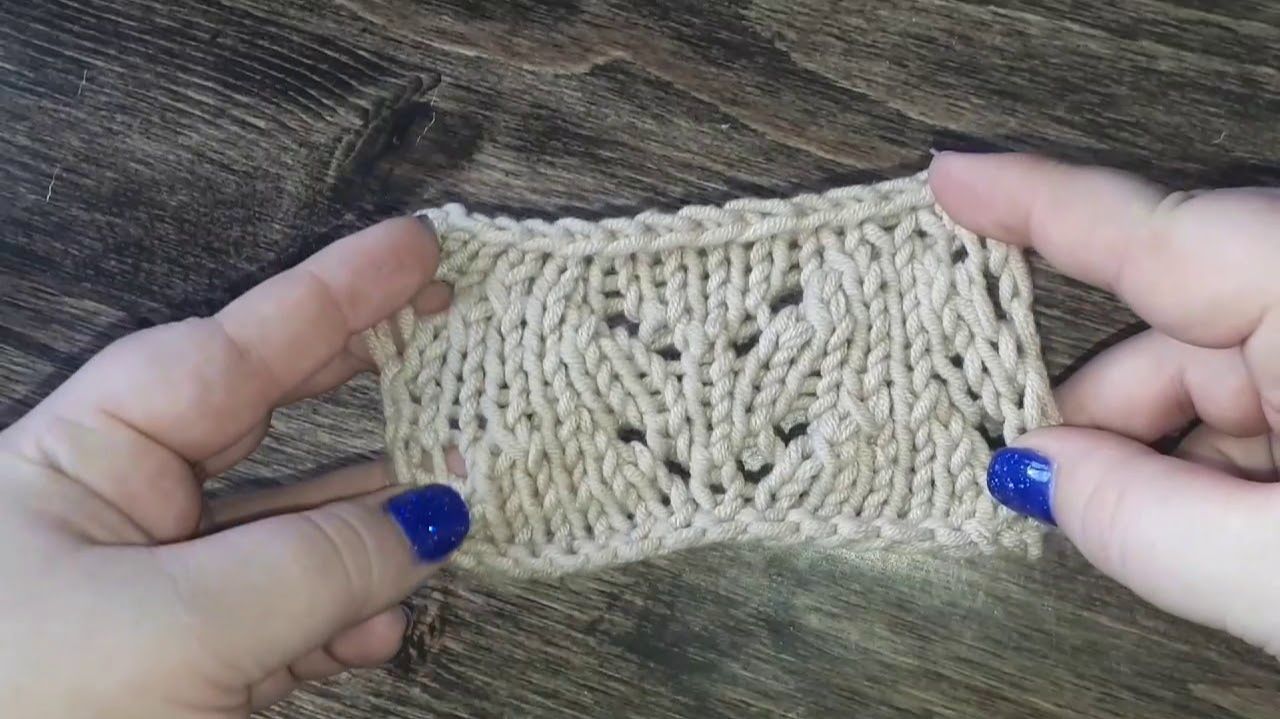 АРХИВ. Урок 2/ самый простой ажур спицами/ легко и быстро #узорспицами#ажурный смотреть онлайн