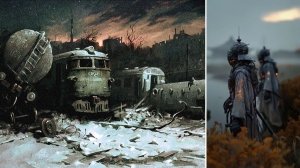 Станция  из другого мира в тайге