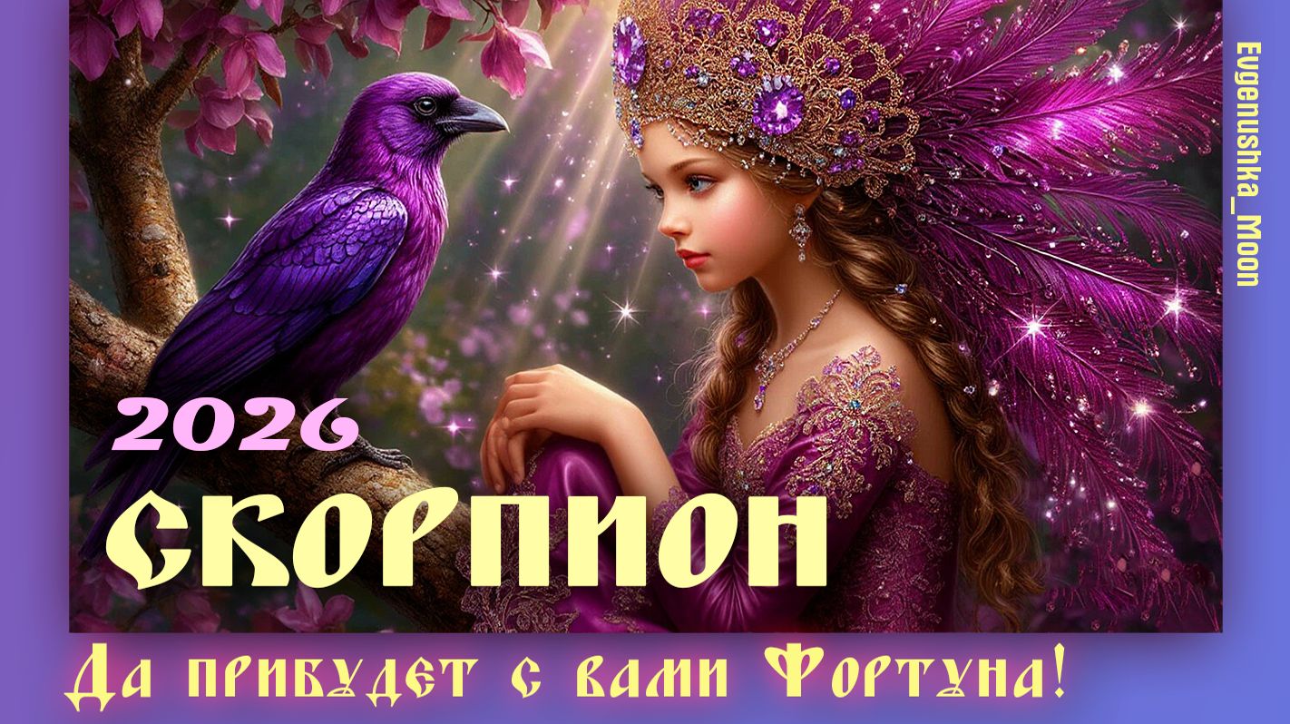 Судьба! Скорпион прогноз на 2026 год ❤️ Смена статуса! Род!  Карьера! Мистика ❤️