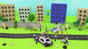 Вся Техника для детей Экскаватор, Трактор, Пожарные и Полицейские машины