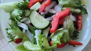 Мой завтрак диабетика.