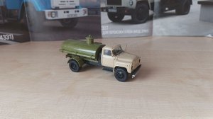 Обзор модели Газ-53 АЦ-4.2, масштаб 1:43, "Modimio".