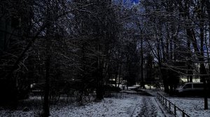 Утро в спальном районе