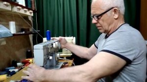 095 Как настроить Чайку для шитья кожи