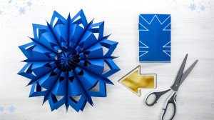 ❄️ Простая снежинка из бумаги своими руками ❄️ Идеи рождественских поделок для домашнего декора ❄️