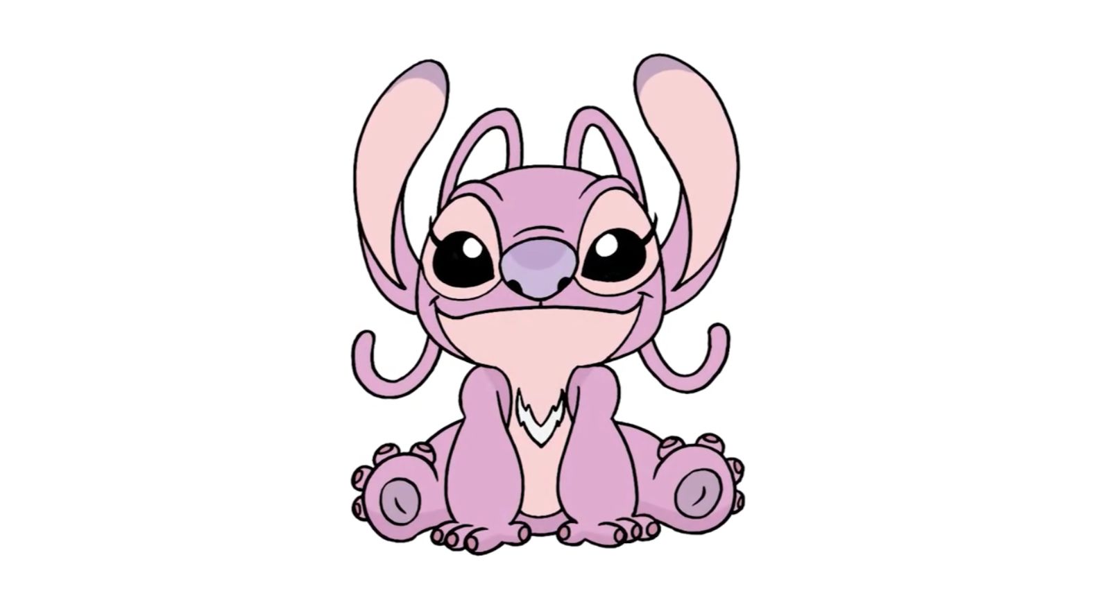 Как нарисовать Ангела Лило Просто и Легко - урок по рисованию для начинающих