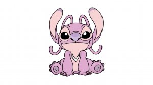 Как нарисовать Ангела Лило Просто и Легко - урок по рисованию для начинающих