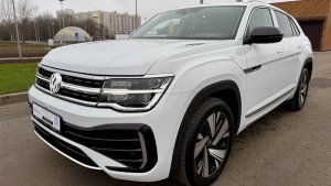Обзор Volkswagen Teramont X R-line 2025, максималка.