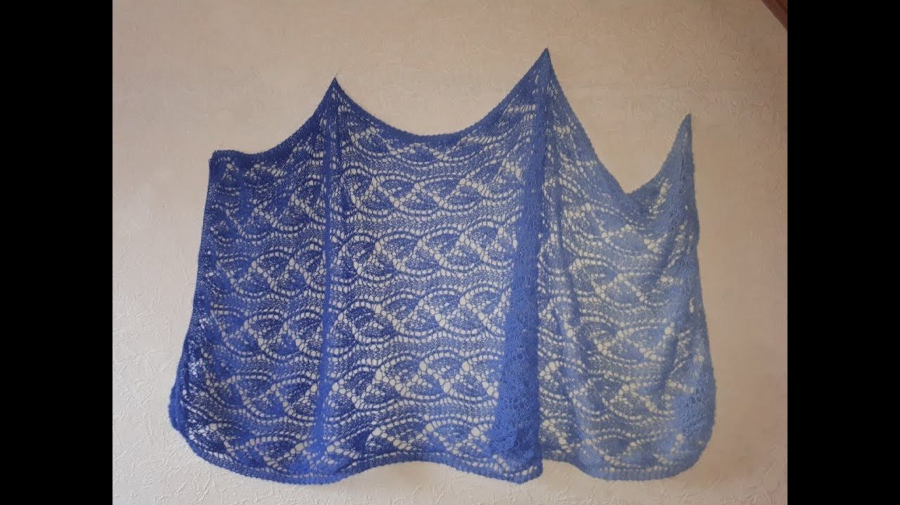 АРХИВ. Палантин из пряжи Alize angora gold ombre batik / пряжа классная смотреть онлайн